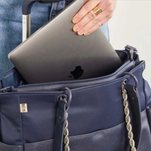 BEIS Dark Blue Baby Bag - Picture 16 of 16